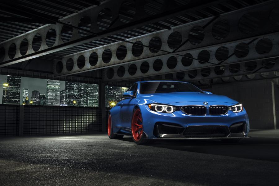 BMW M4 Coupe GTRS4 Yas Marina Blue Anniversary Edition by Vorsteiner '2015
